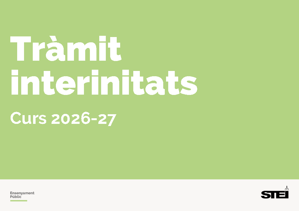 Tràmit interinitats 26 27