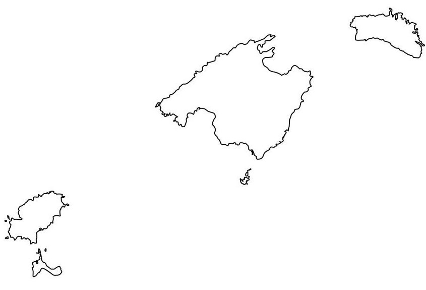 mapa illes